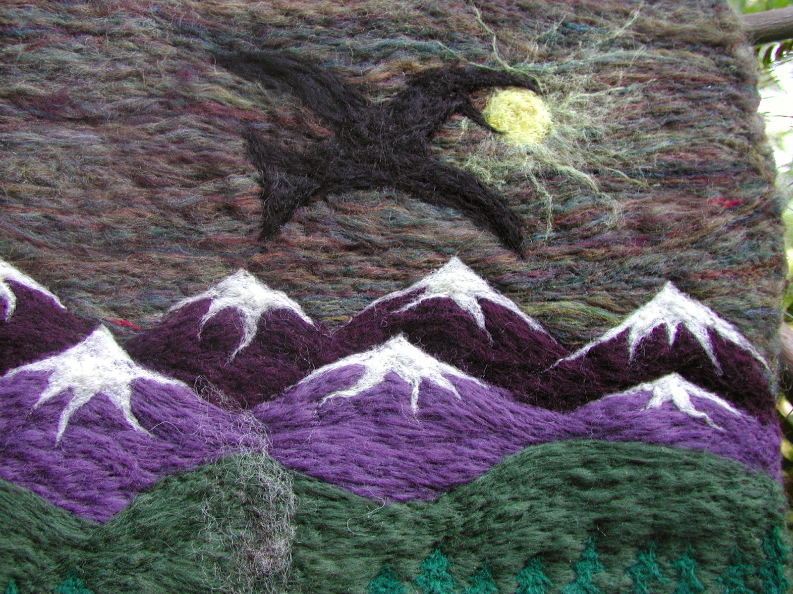 Raven Steals the Sun - A Mountain Hearth